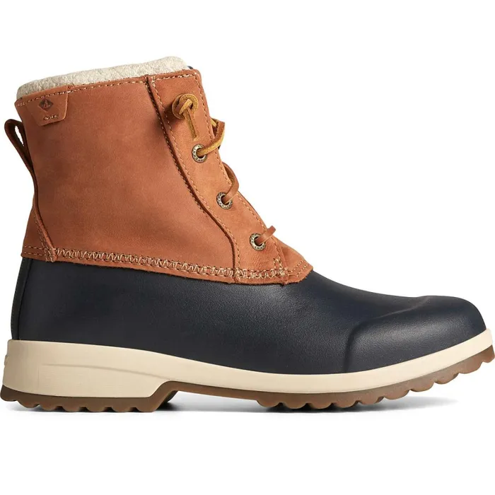 Rain and Duck Boots Women Sperry Maritime Repel Thinsulate Waterproof Snow Boot Tannavy