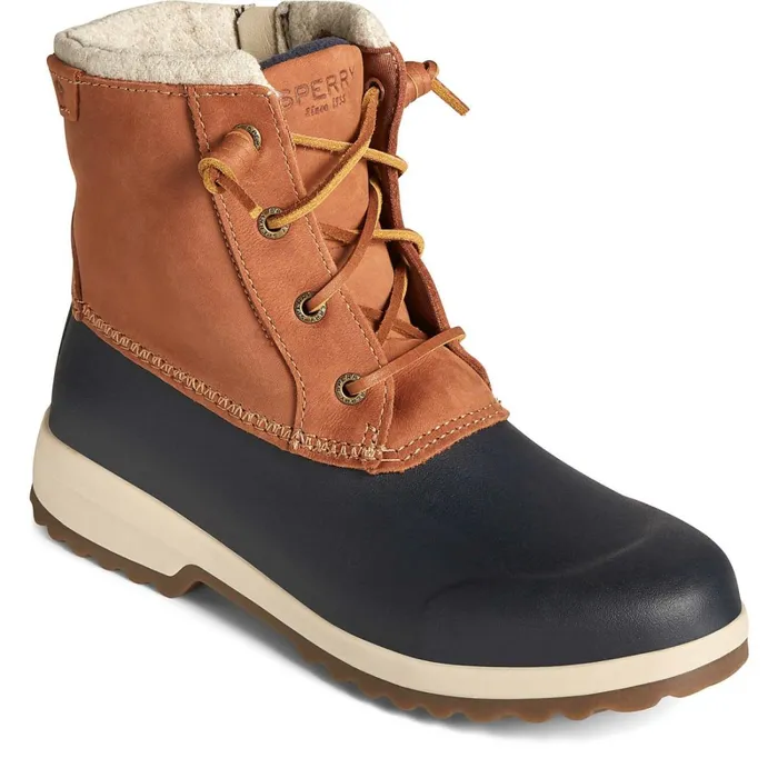 Rain and Duck Boots Women Sperry Maritime Repel Thinsulate Waterproof Snow Boot Tannavy