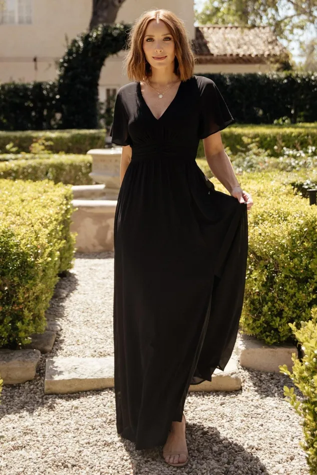 Ramona Maxi Dress Black Women Baltic Born Maxi Dresses