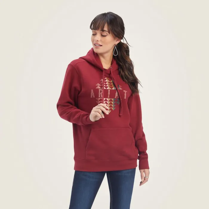 REAL Beartooth Hoodie Rouge Red Women Ariat Sweatshirts and Hoodies