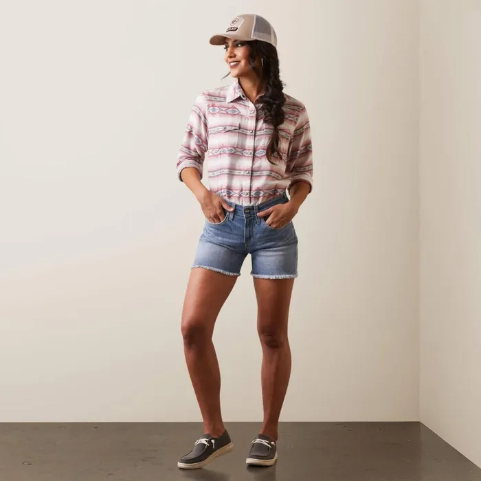 REAL Kaycee Classic Fit Shirt Kaycee Jcd Women Ariat TShirts and Tops