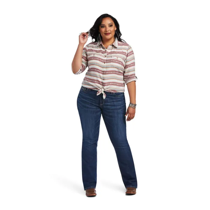 REAL Rosewood Shirt Rosewood Jacquard Women Ariat TShirts and Tops REAL Rosewood Shirt Rosewood Jacquard Women Ariat TShirts and Tops