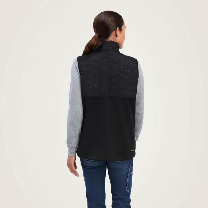 Rebar Cloud 9 Insulated Vest Black Women Ariat Jackets and Vests