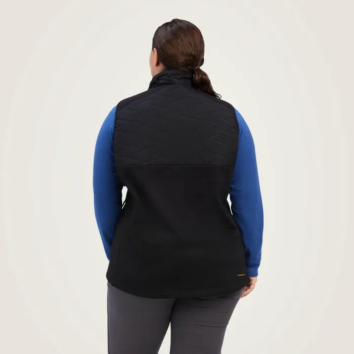Rebar Cloud 9 Insulated Vest Black Women Ariat Jackets and Vests