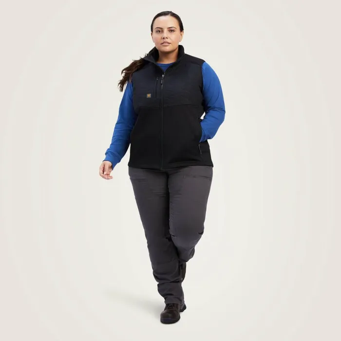 Rebar Cloud 9 Insulated Vest Black Women Ariat Jackets and Vests
