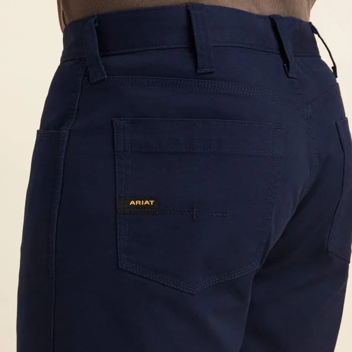 Rebar DuraStretch Made Tough 10034 Short Navy Men Ariat Pants and Shorts Rebar DuraStretch Made Tough 10034 Short Navy Men Ariat Pants and Shorts