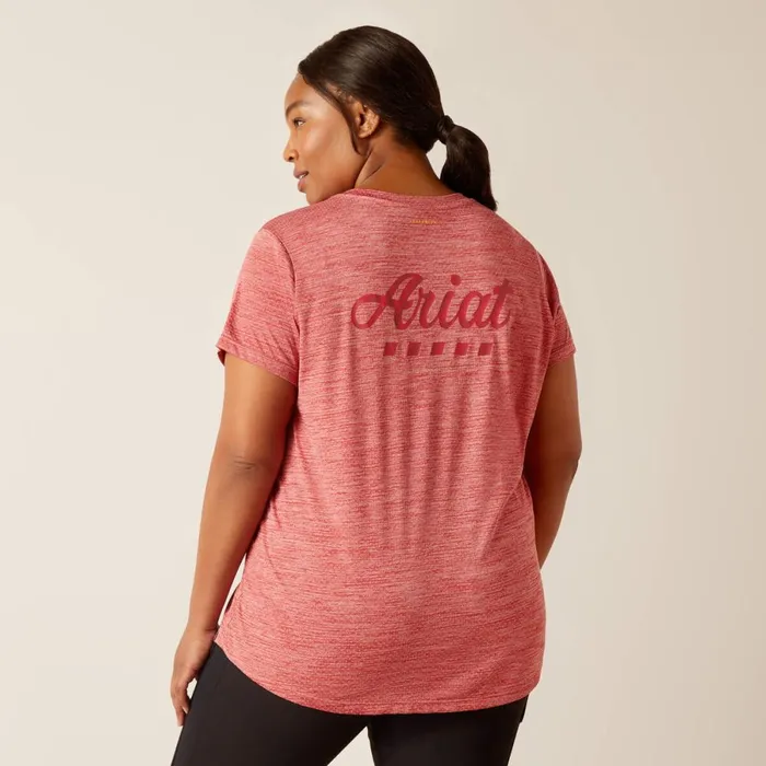 Rebar Evolution Logo TShirt Mineral Red Women Ariat TShirts and Tops Rebar Evolution Logo TShirt Mineral Red Women Ariat TShirts and Tops