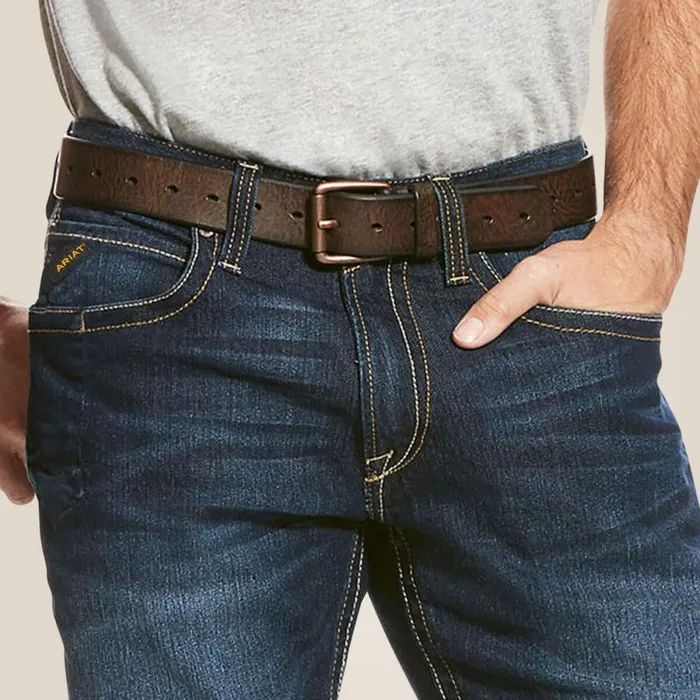 Rebar M4 Low Rise DuraStretch Edge Boot Cut Jean Maritime Men Ariat Denim Rebar M4 Low Rise DuraStretch Edge Boot Cut Jean Maritime Men Ariat Denim