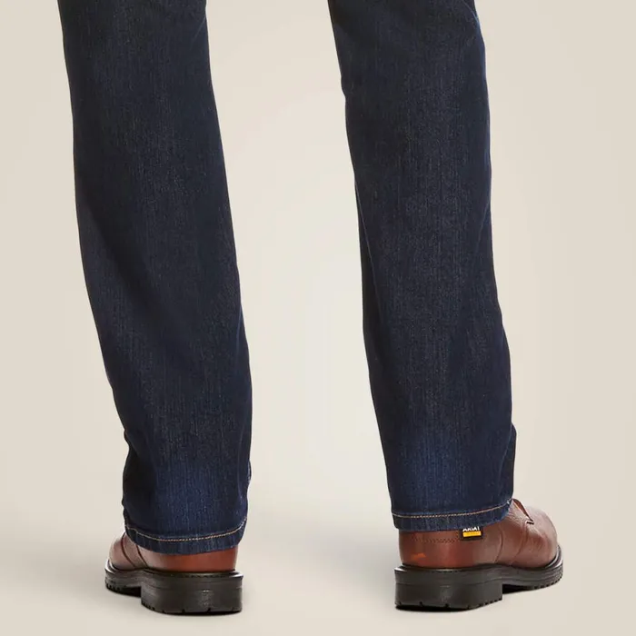 Rebar M4 Low Rise DuraStretch Edge Boot Cut Jean Maritime Men Ariat Denim Rebar M4 Low Rise DuraStretch Edge Boot Cut Jean Maritime Men Ariat Denim