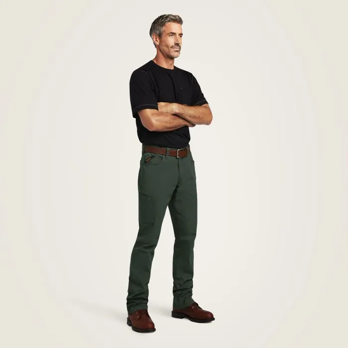 Rebar M4 Low Rise DuraStretch Made Tough Stackable Straight Leg Pant Deep Forest Men Ariat Pants and Shorts Rebar M4 Low Rise DuraStretch Made Tough Stackable Straight Leg Pant Deep Forest Men Ariat Pants and Shorts