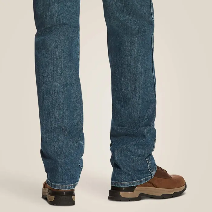 Rebar M4 Relaxed DuraStretch Basic Boot Cut Jean Carbine Men Ariat Denim Rebar M4 Relaxed DuraStretch Basic Boot Cut Jean Carbine Men Ariat Denim