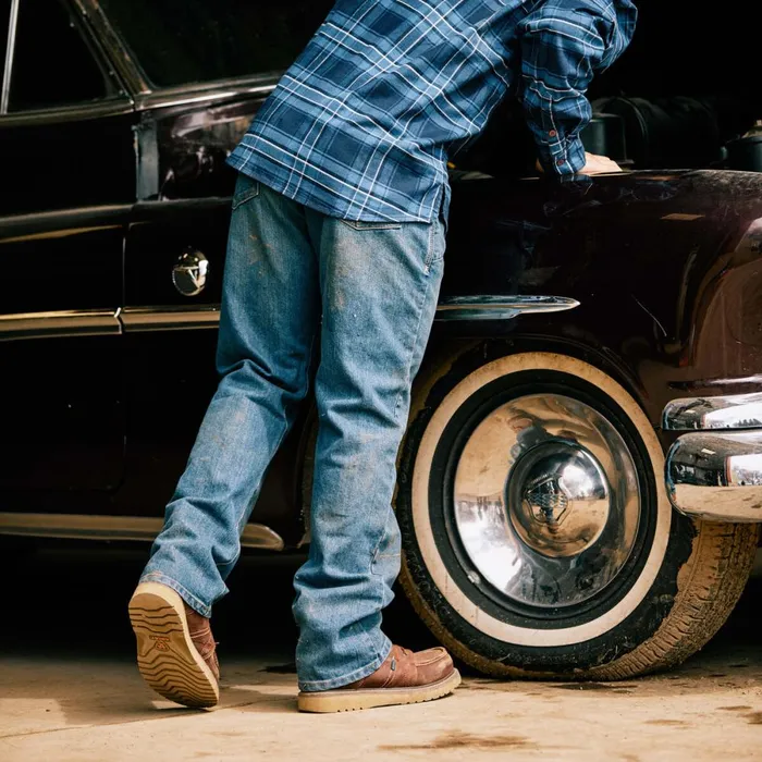 Rebar M4 Relaxed DuraStretch Basic Boot Cut Jean Carbine Men Ariat Denim Rebar M4 Relaxed DuraStretch Basic Boot Cut Jean Carbine Men Ariat Denim