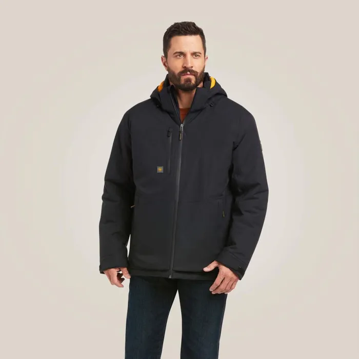 Rebar Storm Fighter 20 Waterproof Jacket Black Men Ariat Jackets and Vests