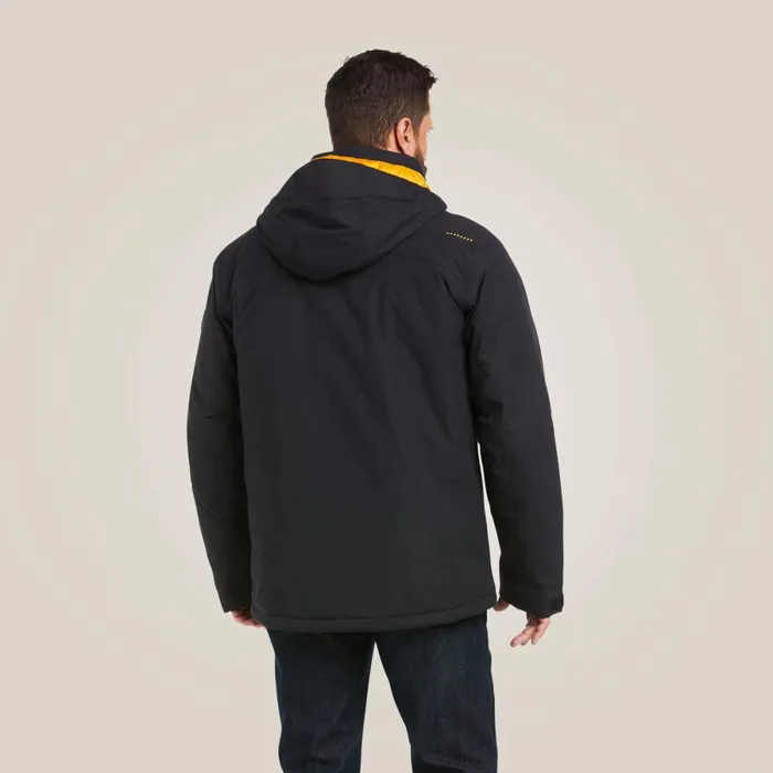Rebar Storm Fighter 20 Waterproof Jacket Black Men Ariat Jackets and Vests Rebar Storm Fighter 20 Waterproof Jacket Black Men Ariat Jackets and Vests