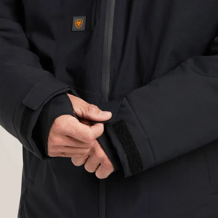 Rebar Storm Fighter 20 Waterproof Jacket Black Men Ariat Jackets and Vests Rebar Storm Fighter 20 Waterproof Jacket Black Men Ariat Jackets and Vests
