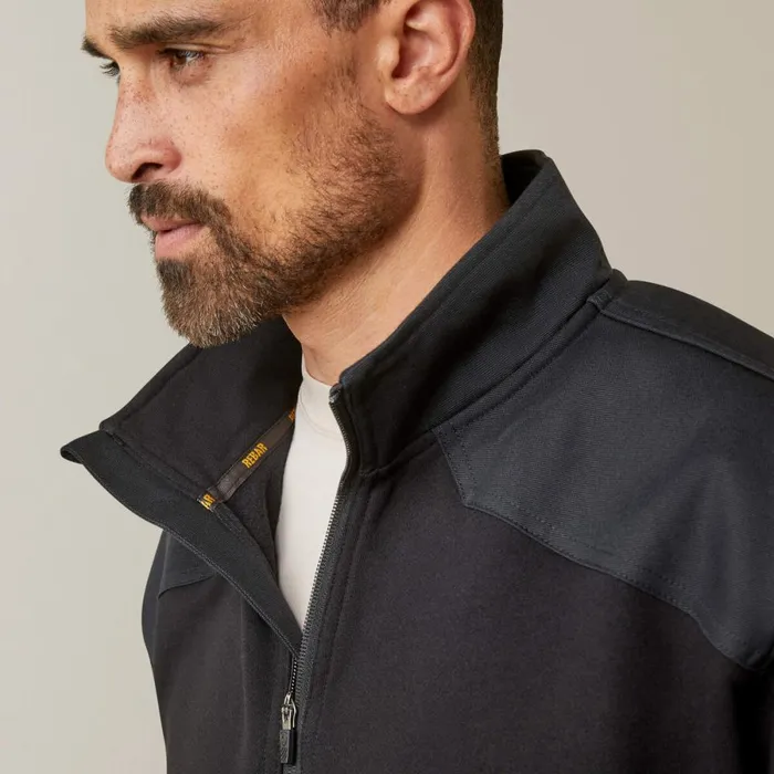 Rebar Workman Duracanvas 14 Zip Sweatshirt Black Black Men Ariat Sweatshirts and Hoodies Rebar Workman Duracanvas 14 Zip Sweatshirt Black Black Men Ariat Sweatshirts and Hoodies