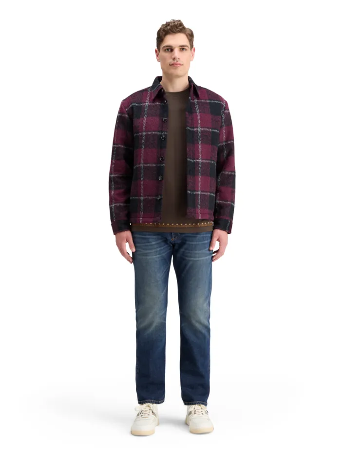 RELAXED FIT EMBROIDERY TSHIRT Coffee Men Scotch and Soda TShirts and Polo Shirts RELAXED FIT EMBROIDERY TSHIRT Coffee Men Scotch and Soda TShirts and Polo Shirts