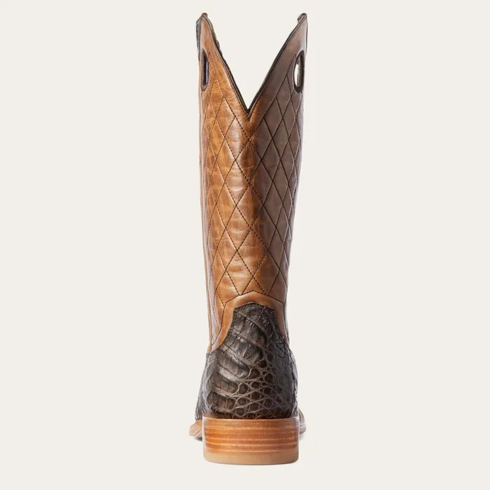 Relentless Winner039s Circle Western Boot Chocolate Caiman Belly Men Ariat Western Boots Relentless Winner039s Circle Western Boot Chocolate Caiman Belly Men Ariat Western Boots