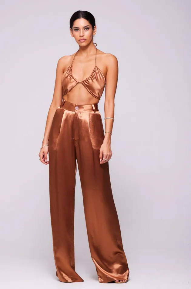 RESA Bottoms Sasha Trouser In Copper 8211 Women