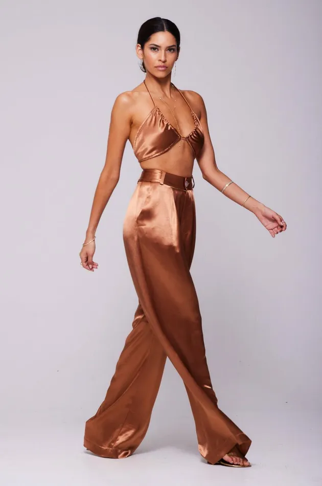 RESA Bottoms Sasha Trouser In Copper 8211 Women