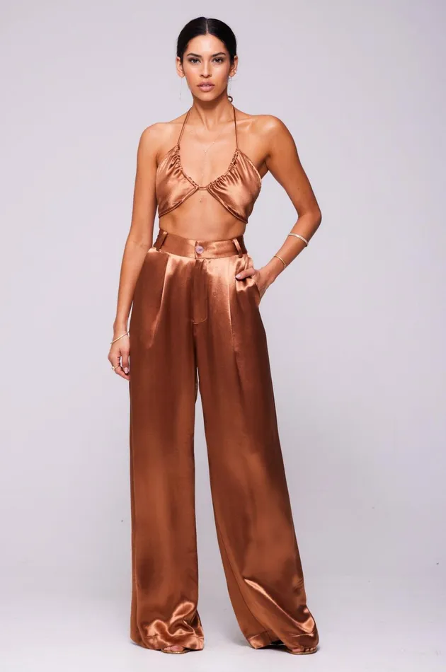 RESA Bottoms Sasha Trouser In Copper 8211 Women