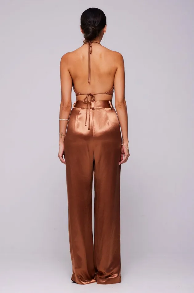 RESA Bottoms Sasha Trouser In Copper 8211 Women