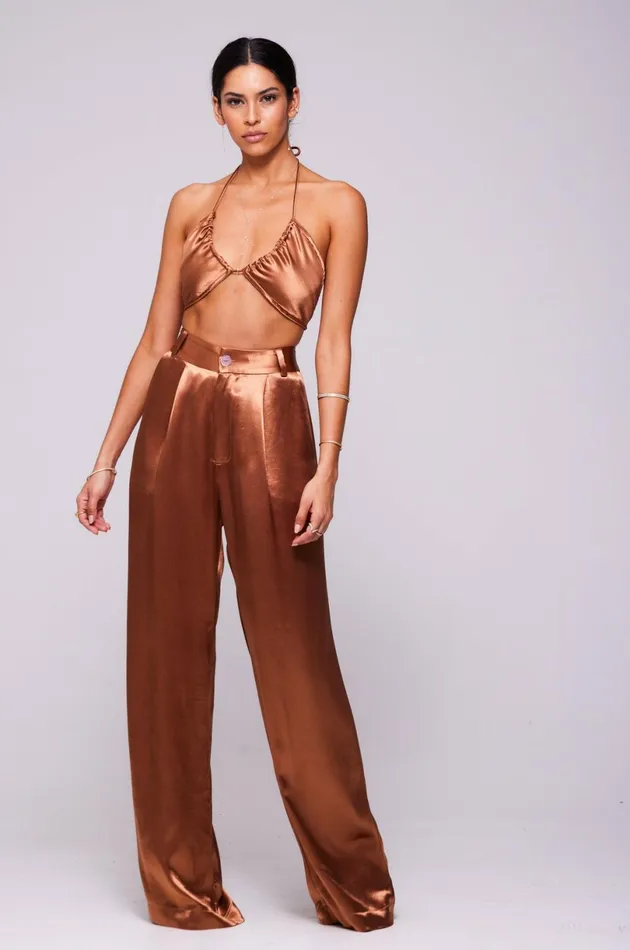 RESA Bottoms Sasha Trouser In Copper 8211 Women