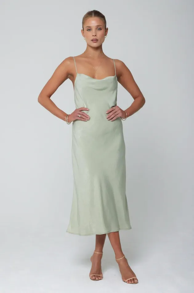 RESA Bridesmaids Berri Slip In Sage 8211 Women