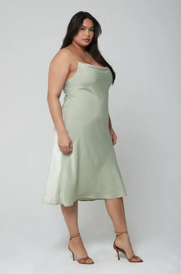 RESA Bridesmaids Berri Slip In Sage 8211 Women