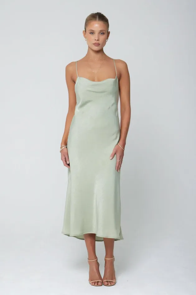 RESA Bridesmaids Berri Slip In Sage 8211 Women