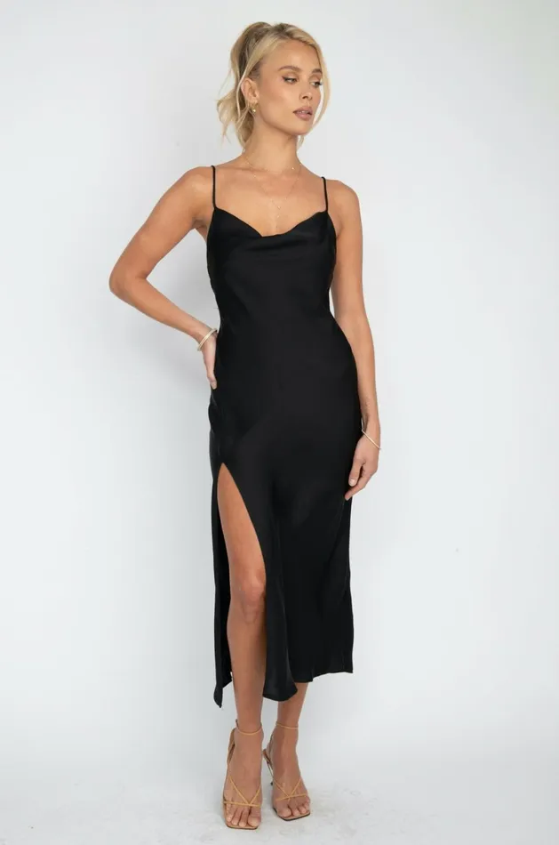RESA Bridesmaids Madison Slip In Black 8211 Women