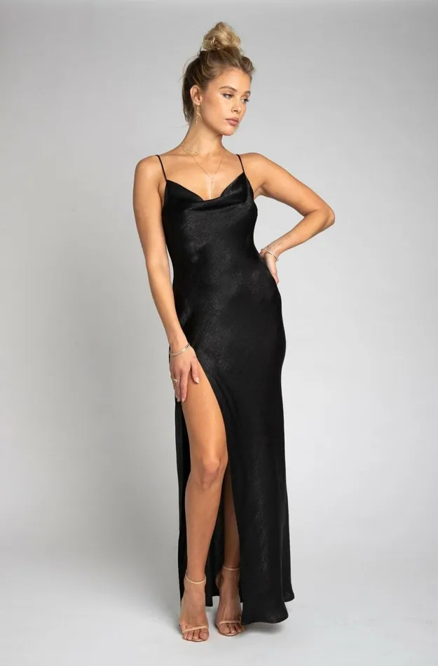 RESA Bridesmaids River Slip In Black 8211 Women