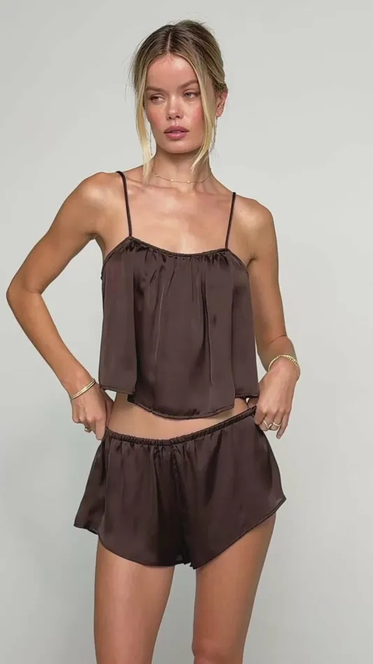 RESA Lounge Benny Short In Chocolate 8211 Women