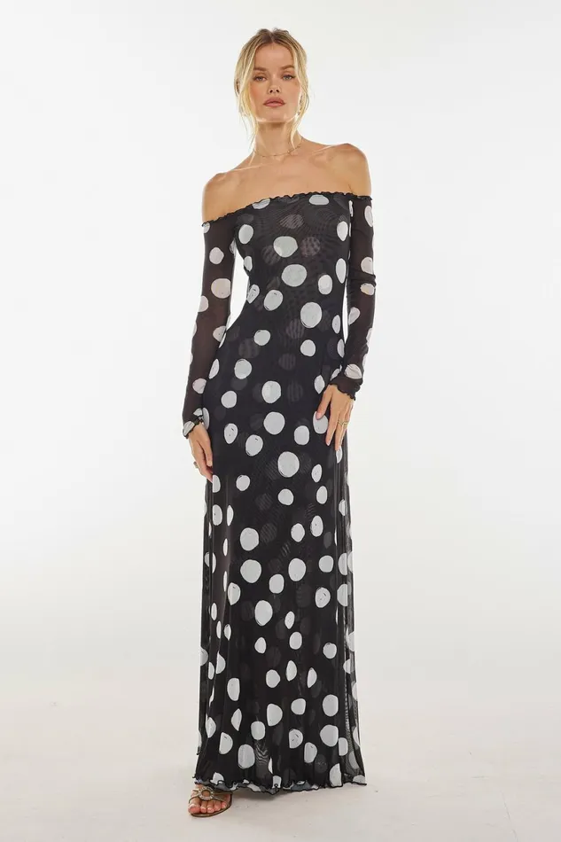 RESA Maxi Dress Bardot Maxi In Vogue 8211 Women
