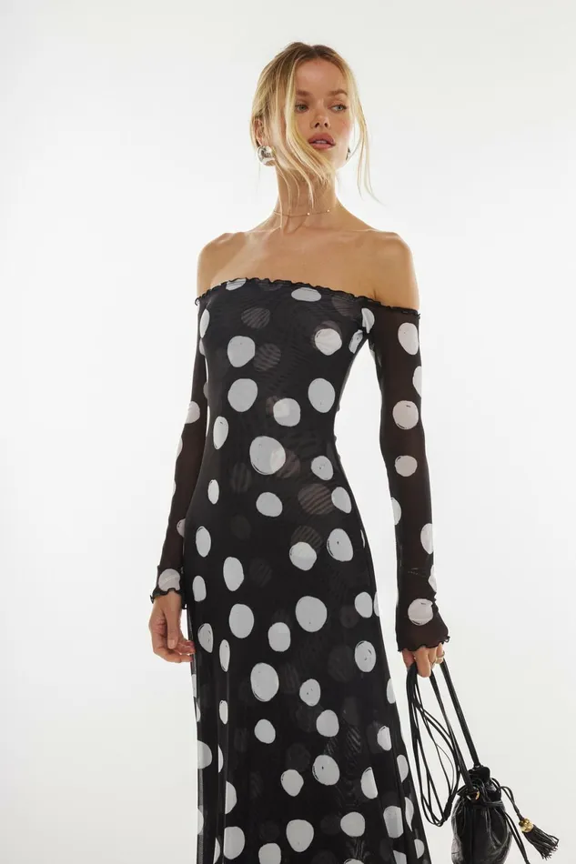 RESA Maxi Dress Bardot Maxi In Vogue 8211 Women
