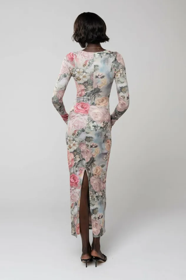 RESA Midi Dress Simone Dress In Damsel 8211 Women