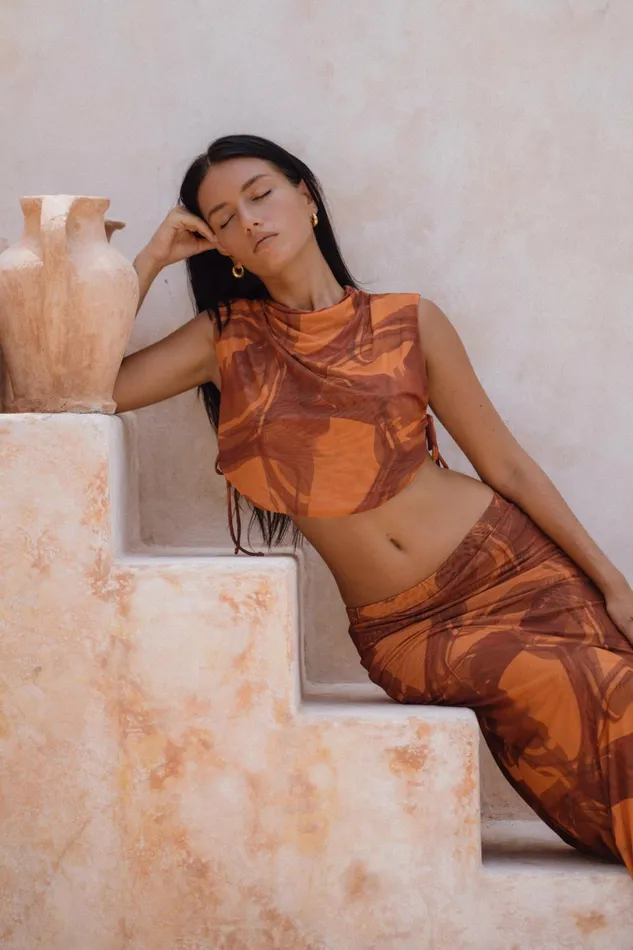RESA Tops Becca Top In Flame 8211 Women