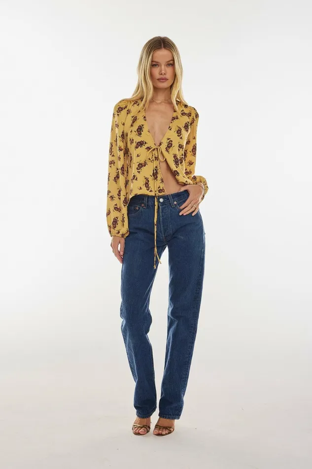 RESA Tops Meg Blouse In Dandelion 8211 Women