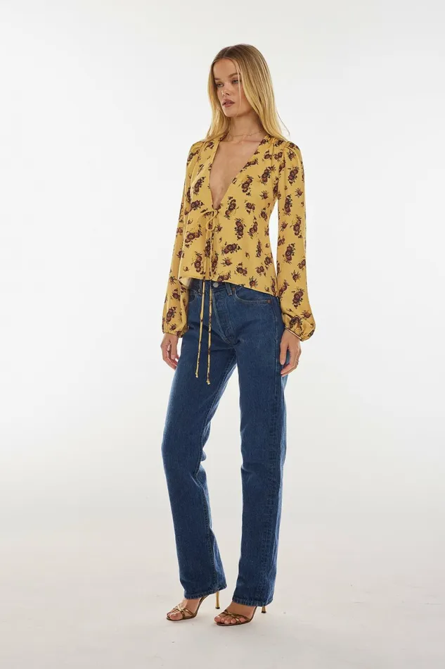 RESA Tops Meg Blouse In Dandelion 8211 Women