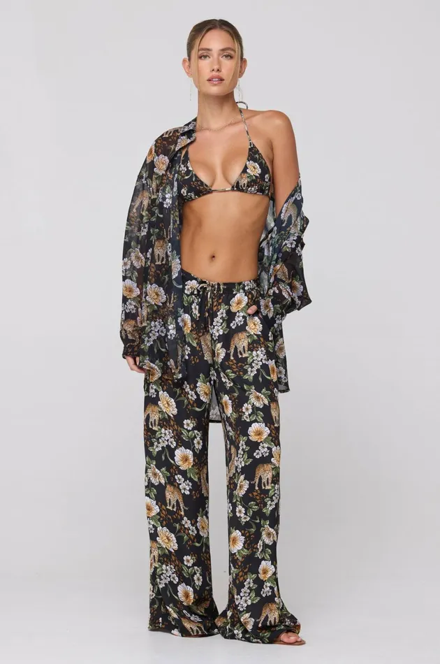 RESA Tops Monica Chiffon Blouse In Tropic 8211 Women