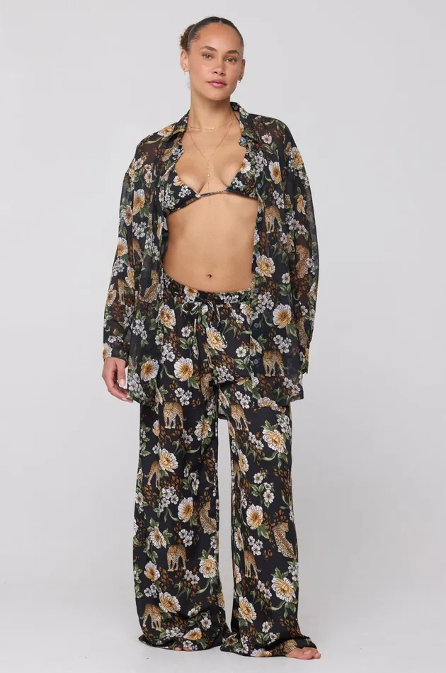 RESA Tops Monica Chiffon Blouse In Tropic 8211 Women