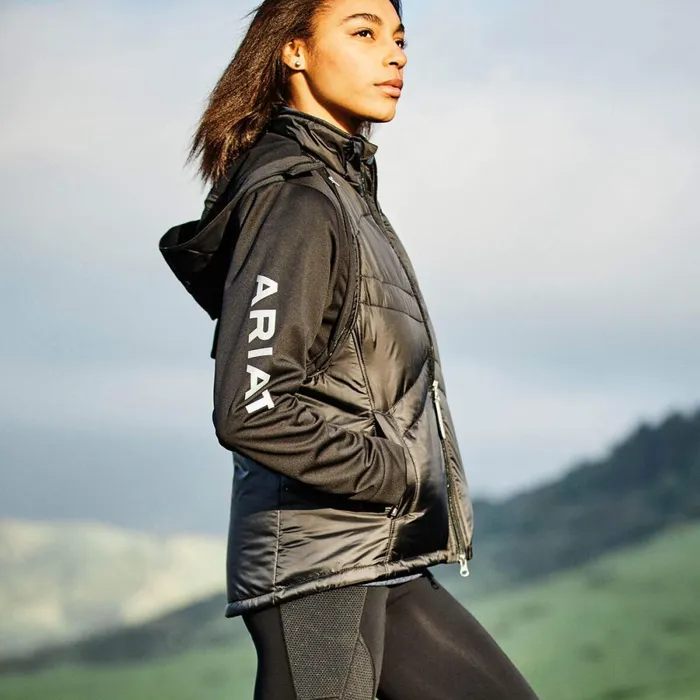 Respond Jacket Black Women Ariat Jackets and Vests Respond Jacket Black Women Ariat Jackets and Vests