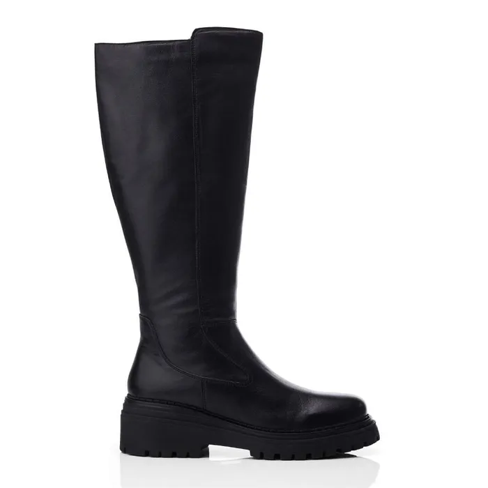 Riding And Flat Boots Women Moda In Pelle Gracelynne Black Leather