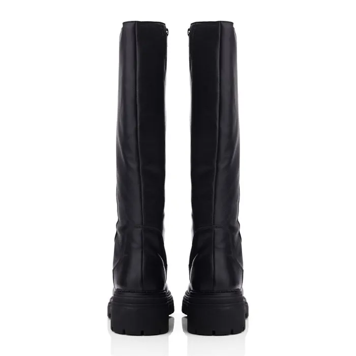 Riding And Flat Boots Women Moda In Pelle Gracelynne Black Leather