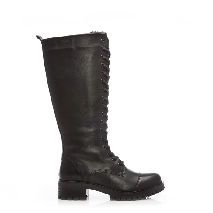 Riding And Flat Boots Women Moda In Pelle Shoon Sh Irrona Black Leather Riding And Flat Boots Women Moda In Pelle Shoon Sh Irrona Black Leather