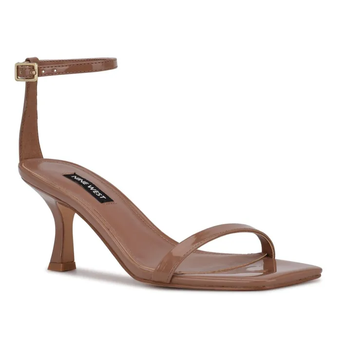 Ripe Heeled Sandals Clay Patent Women Nine West Heeled Ripe Heeled Sandals Clay Patent Women Nine West Heeled