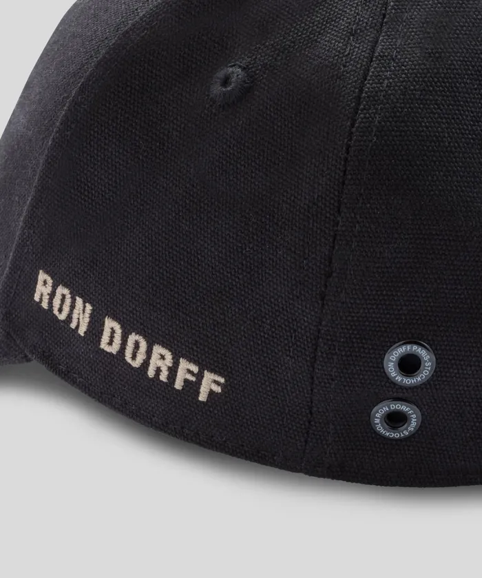 Ron Dorff Cotton Canvas Coach Cap 034RON DORFF034 Black Men Coach Caps and Beanies and Scarves Ron Dorff Cotton Canvas Coach Cap 034RON DORFF034 Black Men Coach Caps and Beanies and Scarves