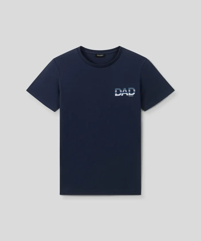 Ron Dorff Organic Cotton TShirt 034DAD034 Navy Men TShirts