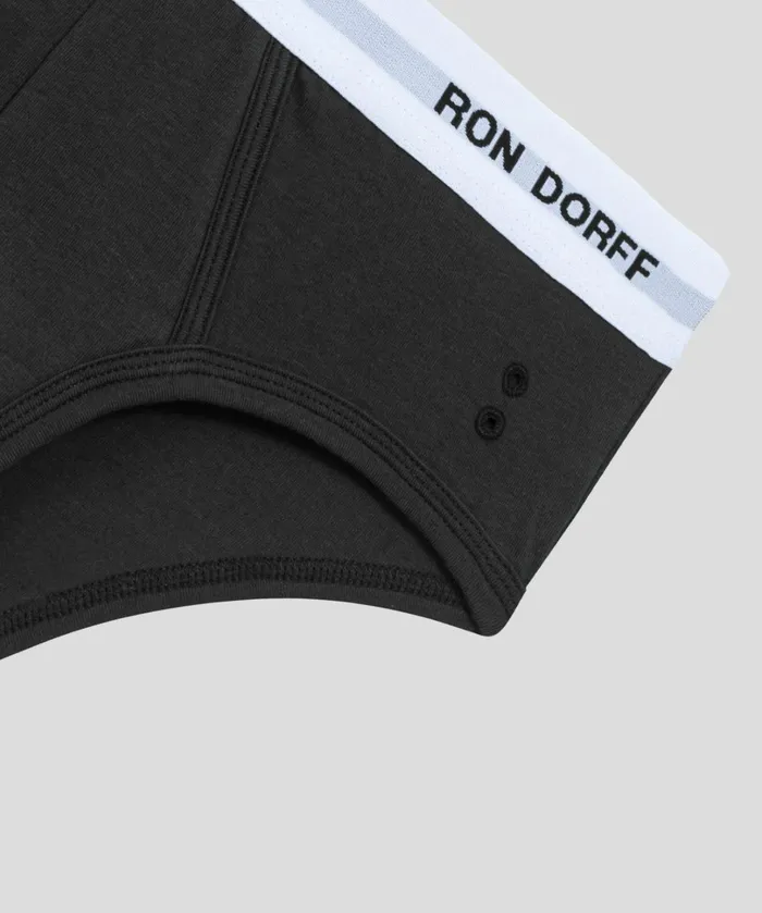 Ron Dorff RON DORFF YFront Briefs Kit NavyWhiteBlack Men Loungewear