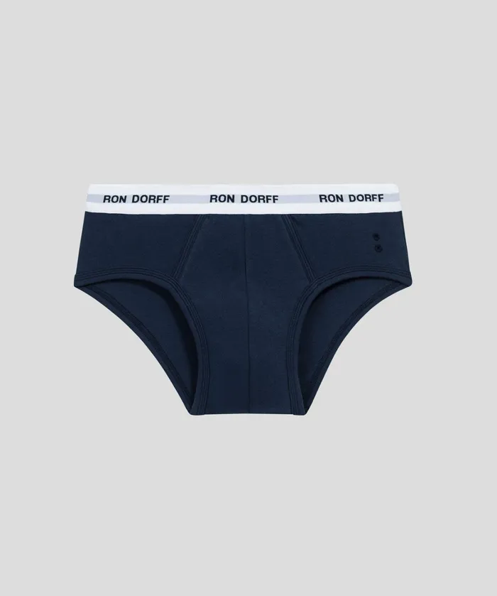Ron Dorff RON DORFF YFront Briefs Kit NavyWhiteBlack Men Loungewear